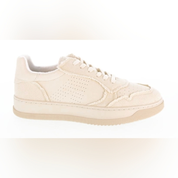 MIA Shoes - NWT NIB MIA Kass Frayed Twill Sneaker Size 9 White/Cream